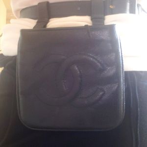 Chanel Caviar belt bag